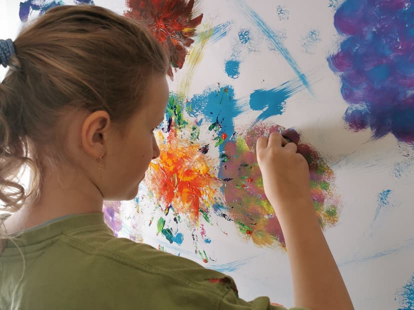Einzelsetting Kunsttherapie (Malen und Gestalten)